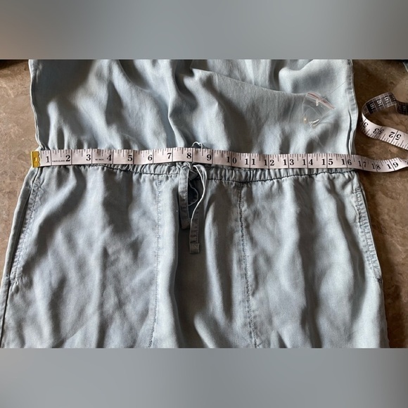 Lolë | Light Blue Denim Jamie Off-Shoulder Blouson Dress NWOT size XS - Picture 15 of 15